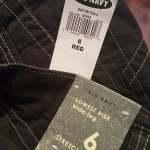 NWT| Old Navy Wide Leg Pants 6 Reg